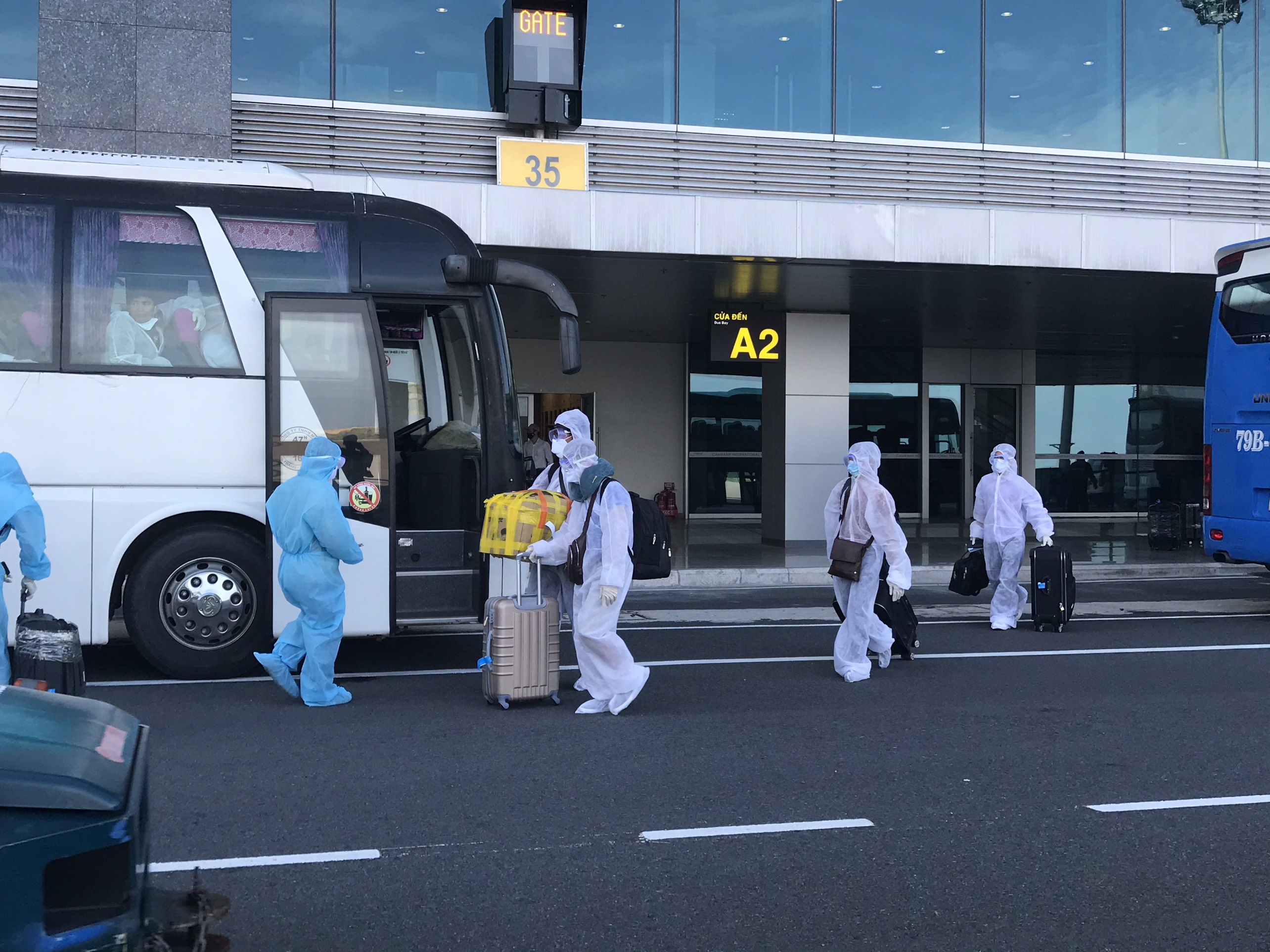 Khánh Hòa đón 240 công dân từ Brunei về nước 